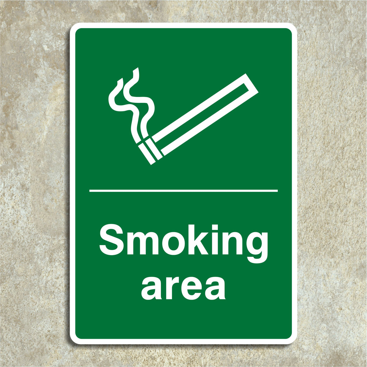 Smoking Area Sign