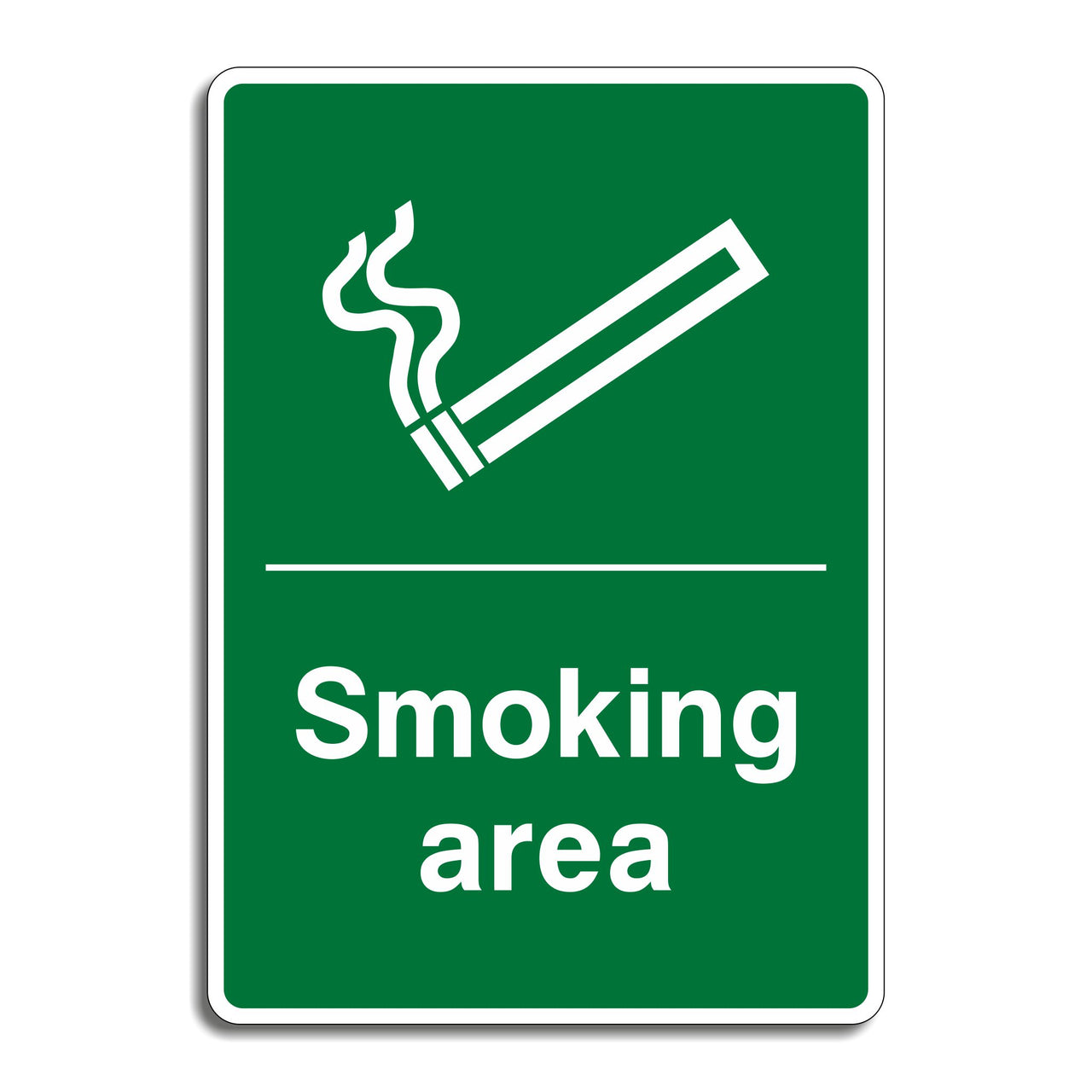 Smoking Area Sign