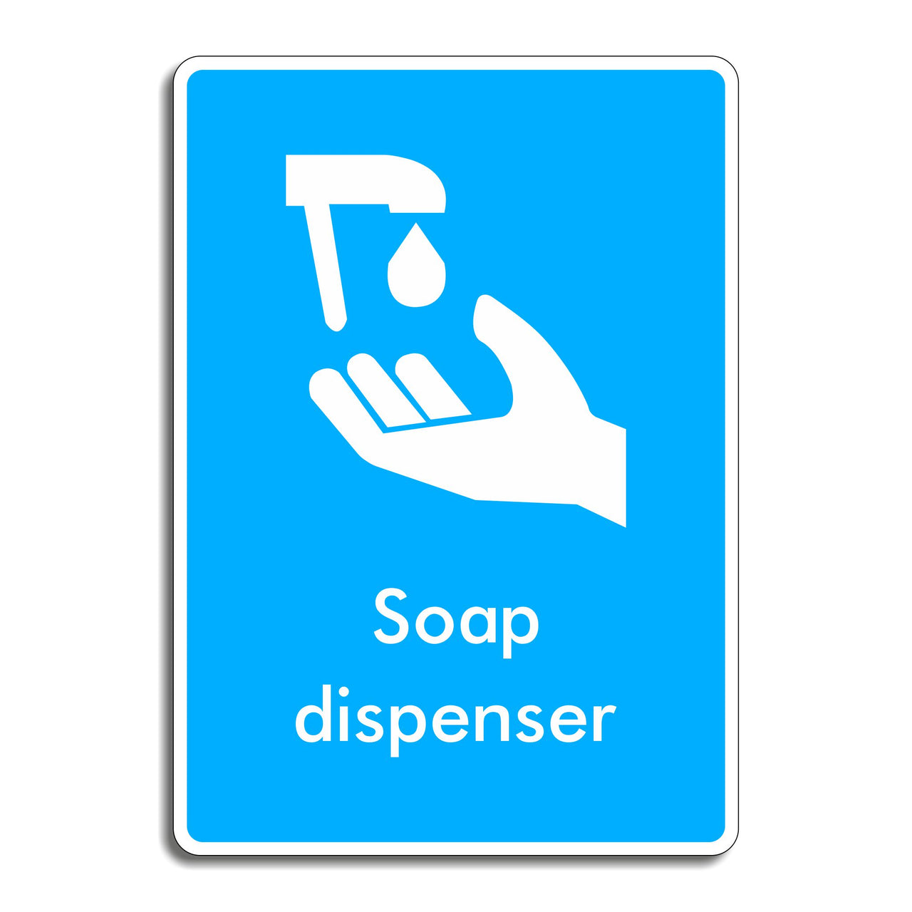 Soap Dispenser Sign