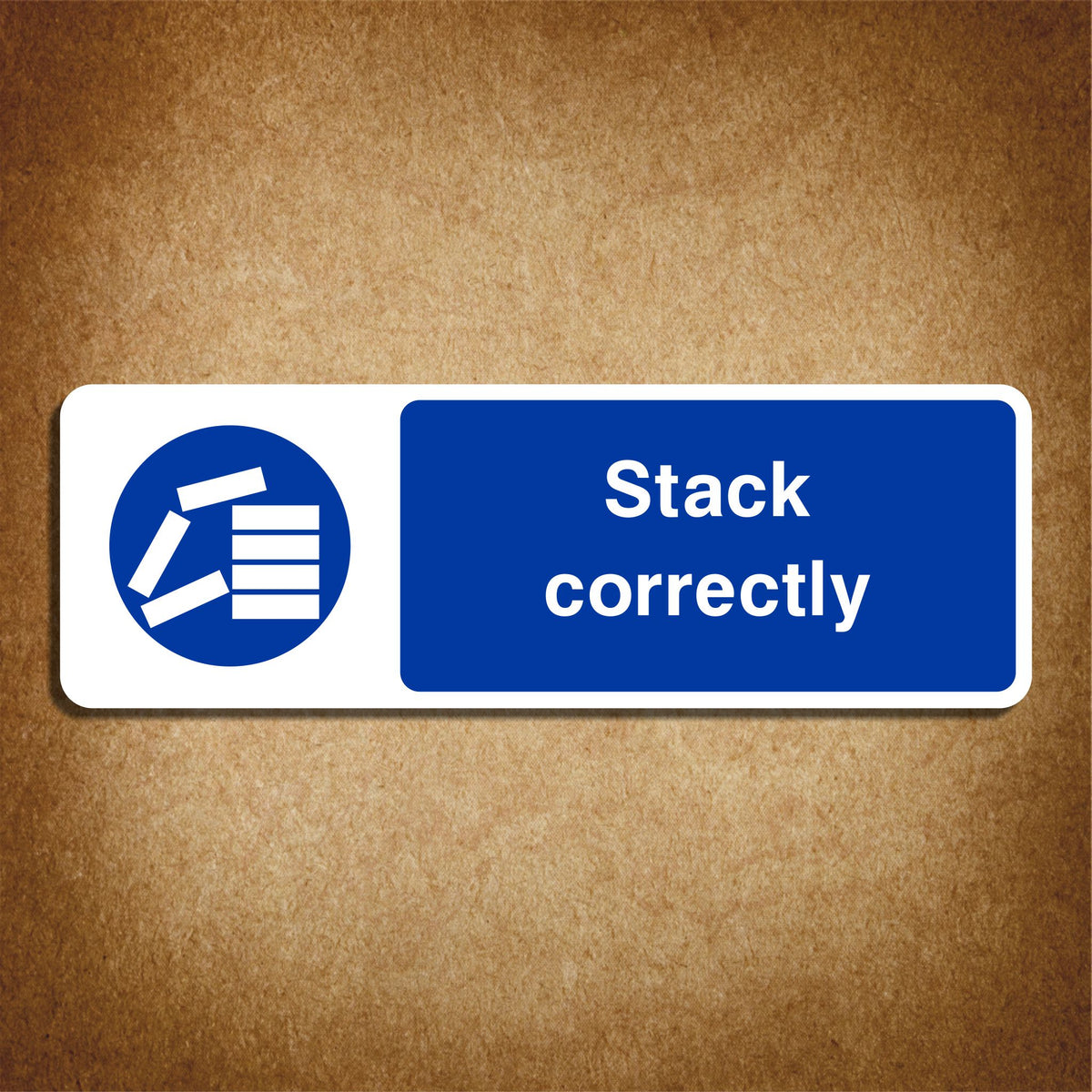Stack Right Logo Stack Correctly Sign