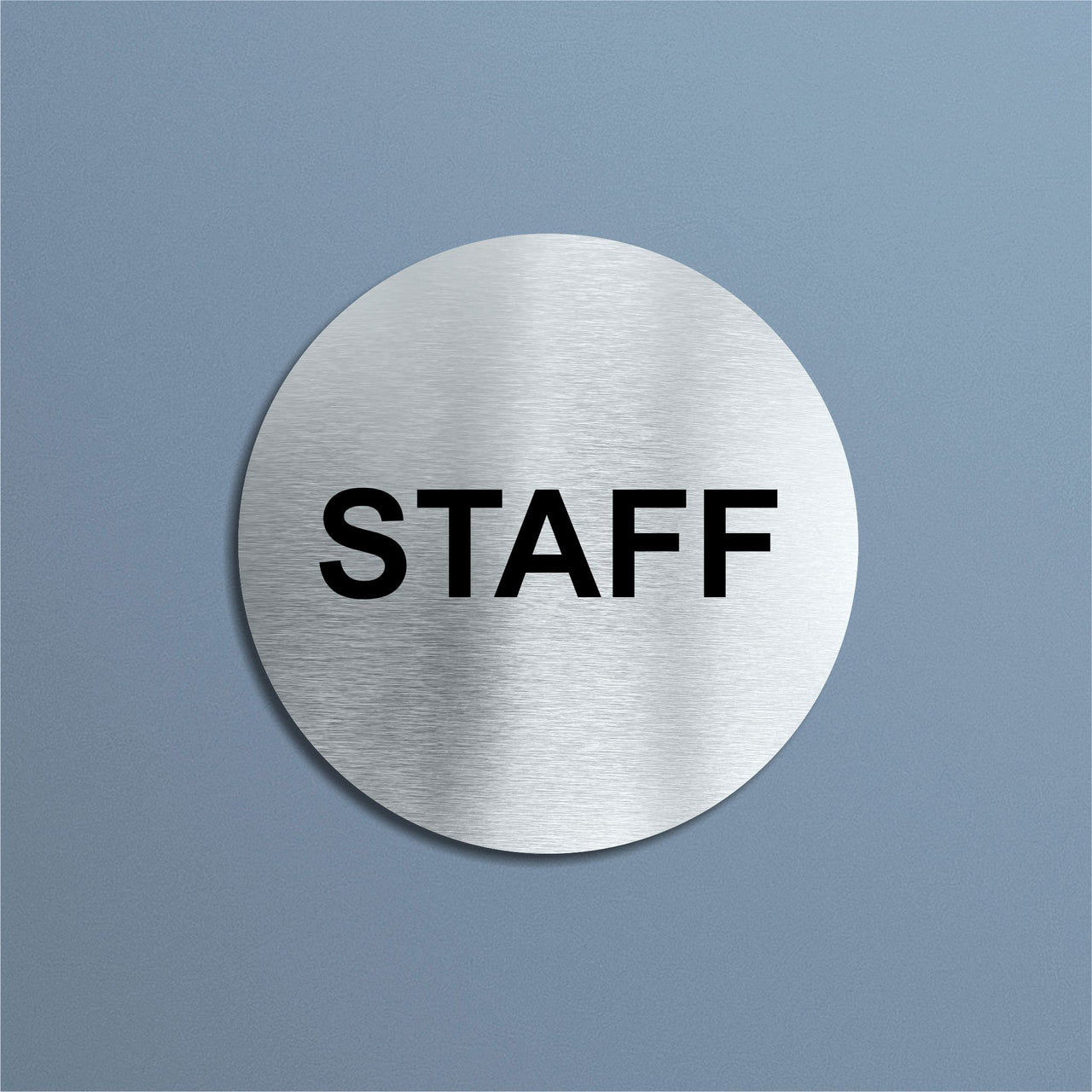 Staff Door Sign