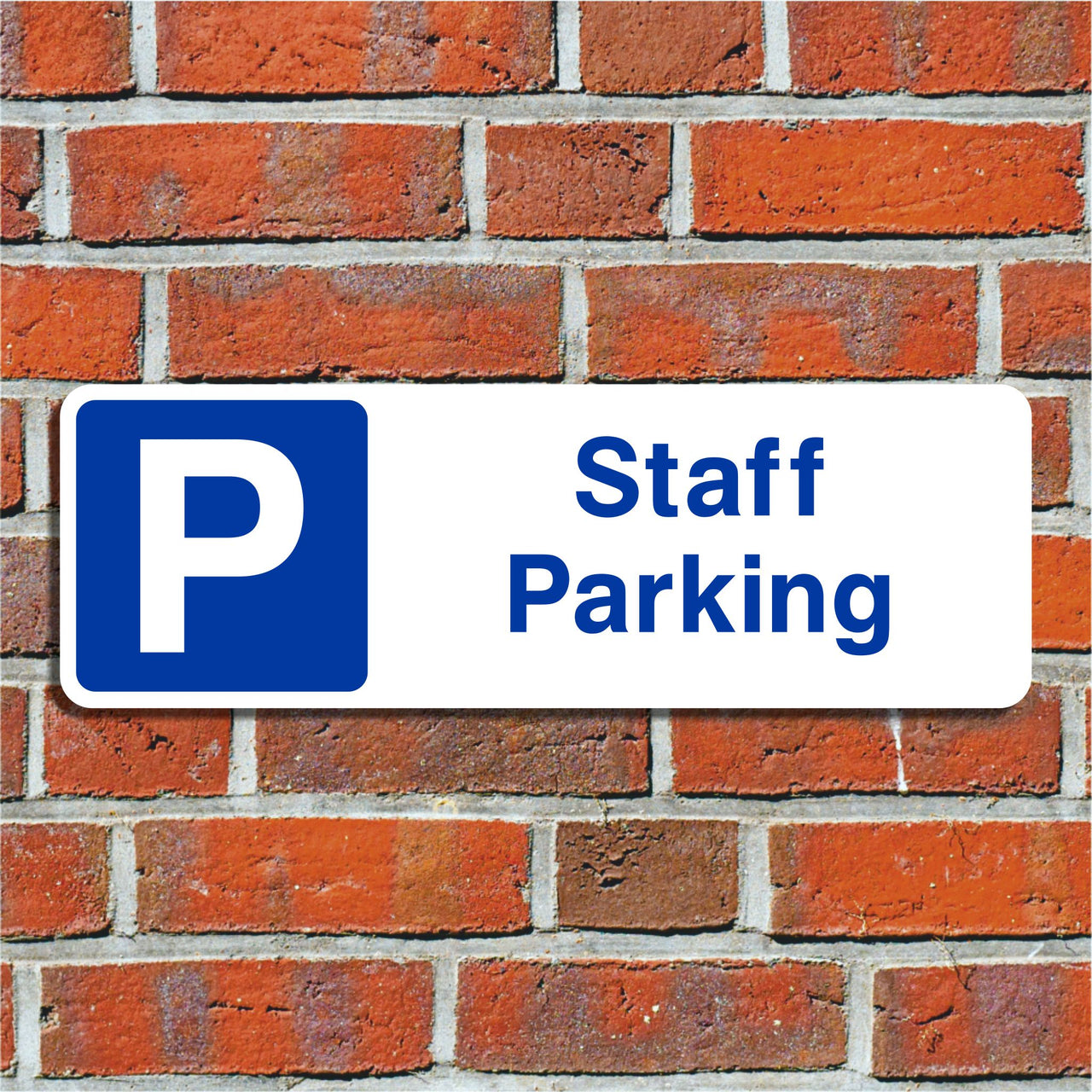 Staff Parking Sign