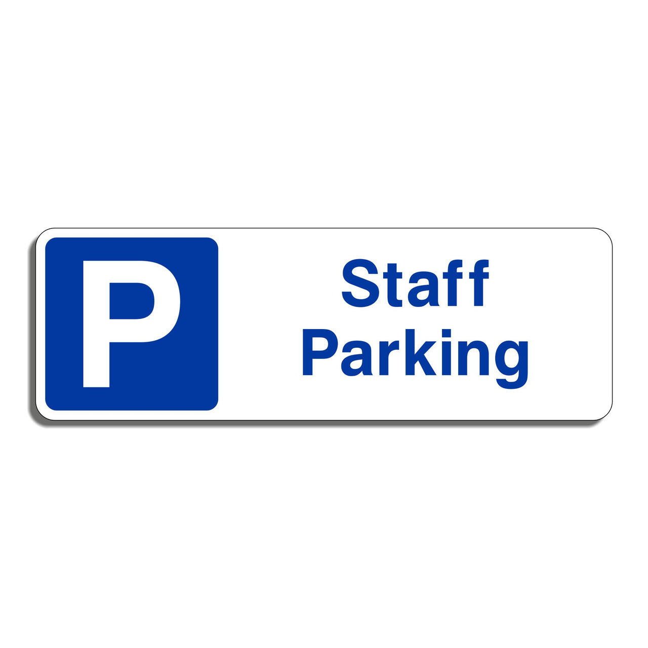 Staff Parking Sign