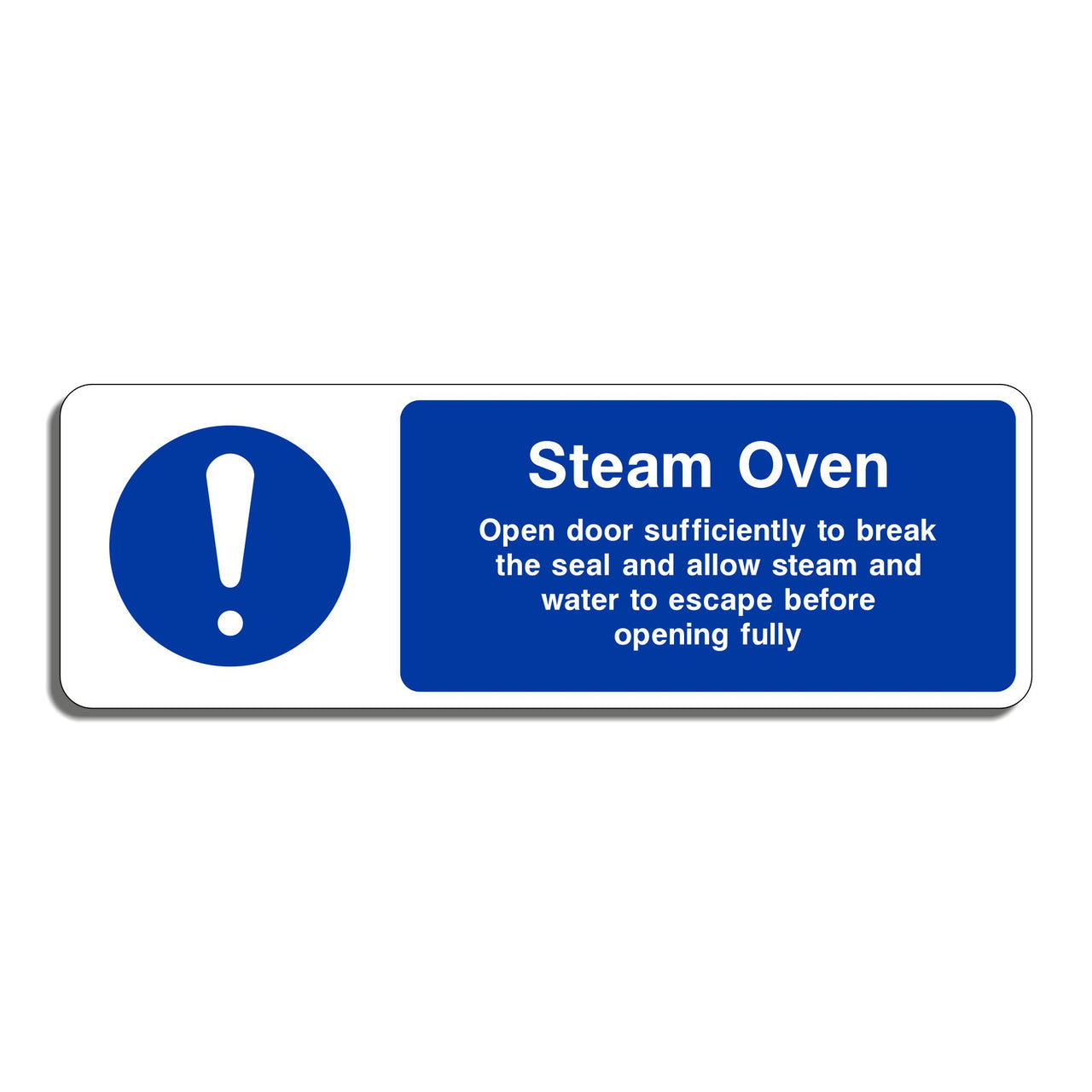 Steam Oven Sign