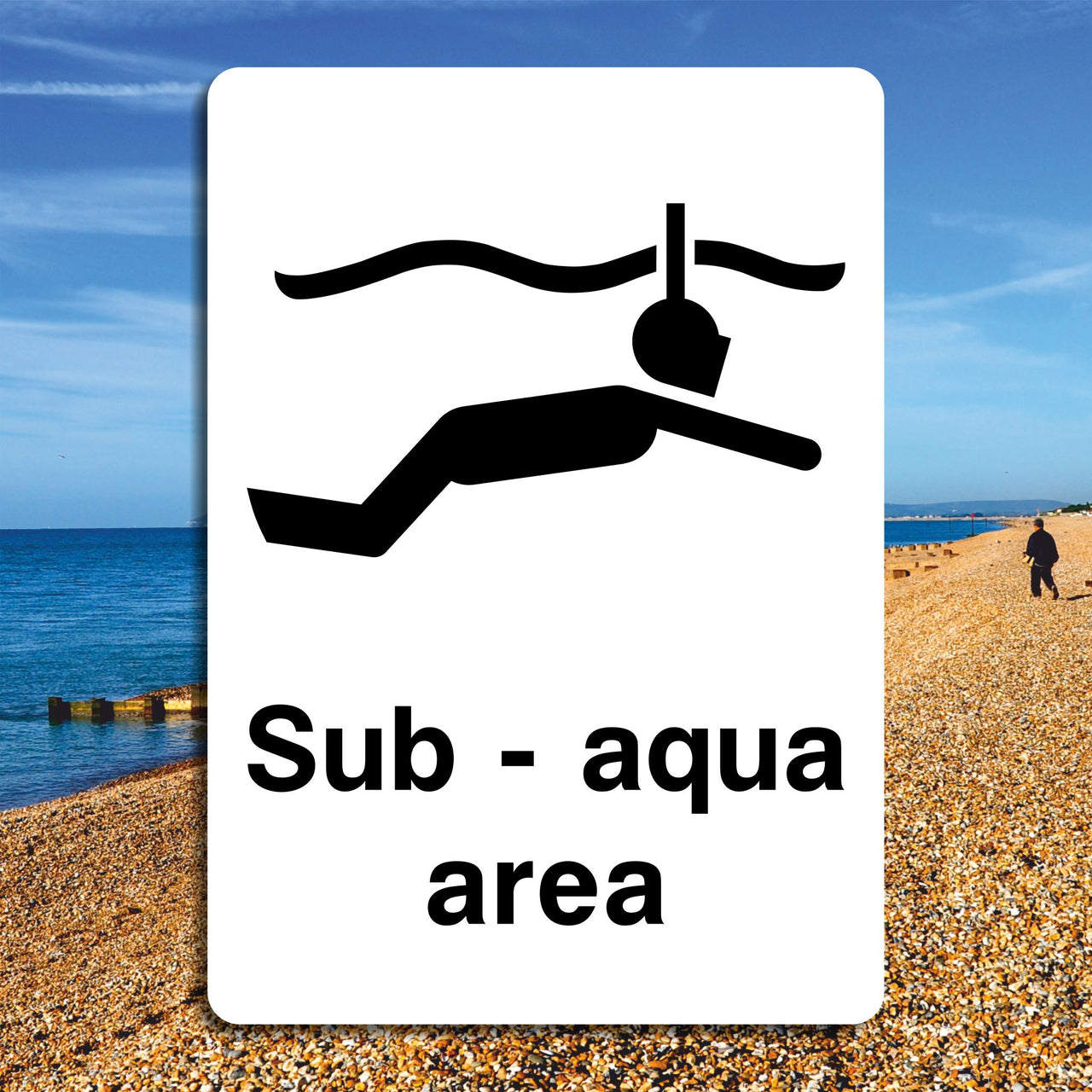 Sub-Aqua Area Sign