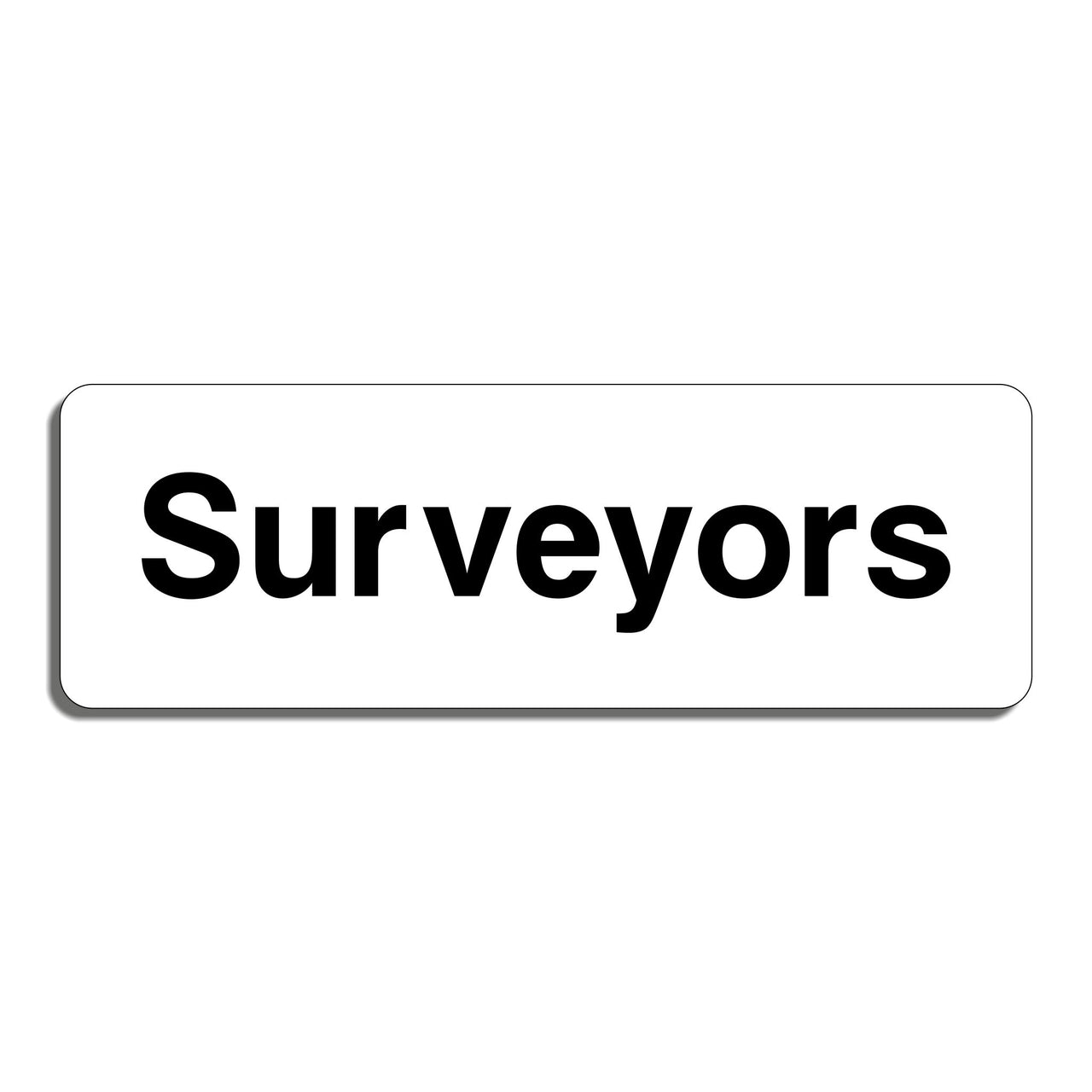 Surveyors Office Sign