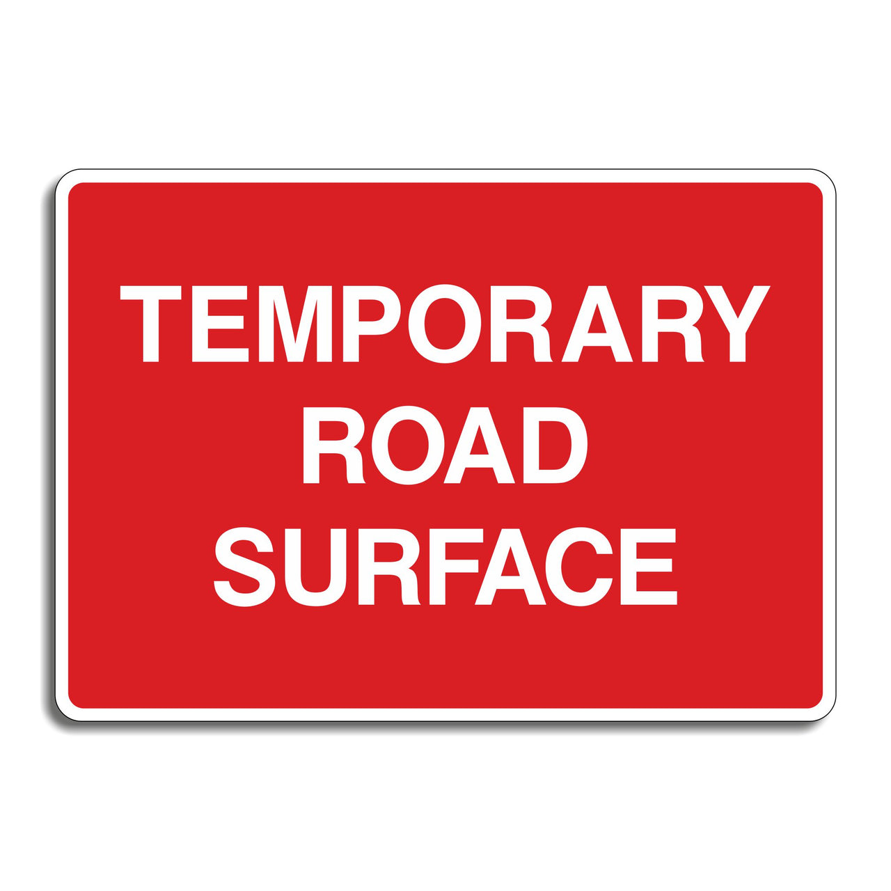 Temporary Road Surface Sign