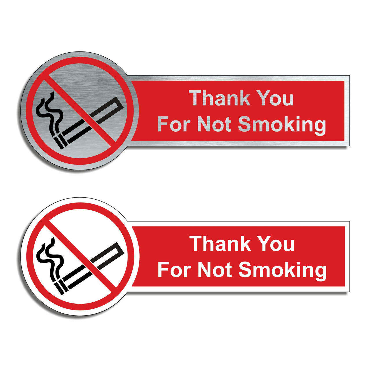 Thank You for Not Smoking Sign