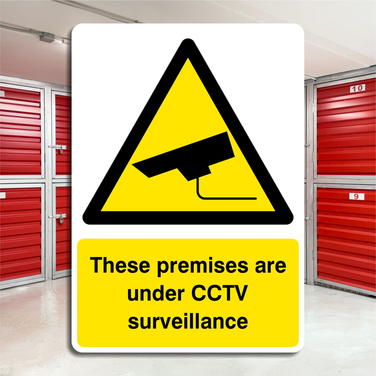 These Premises Are Under CCTV Surveillance Sign