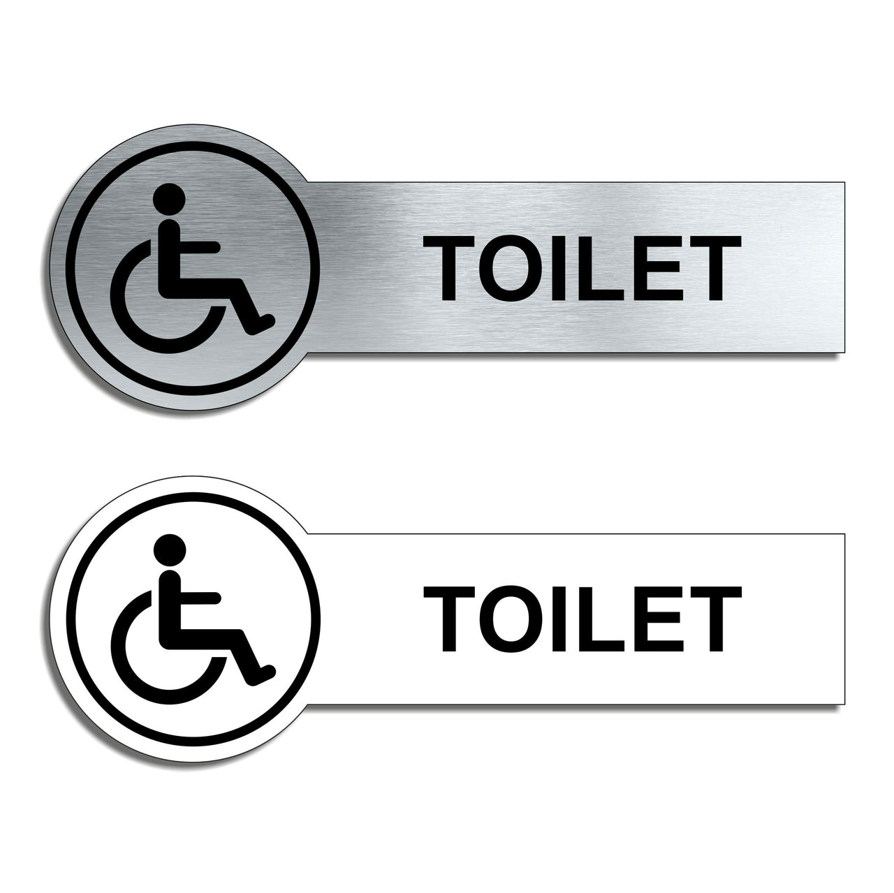 Disabled Toilet Door Sign