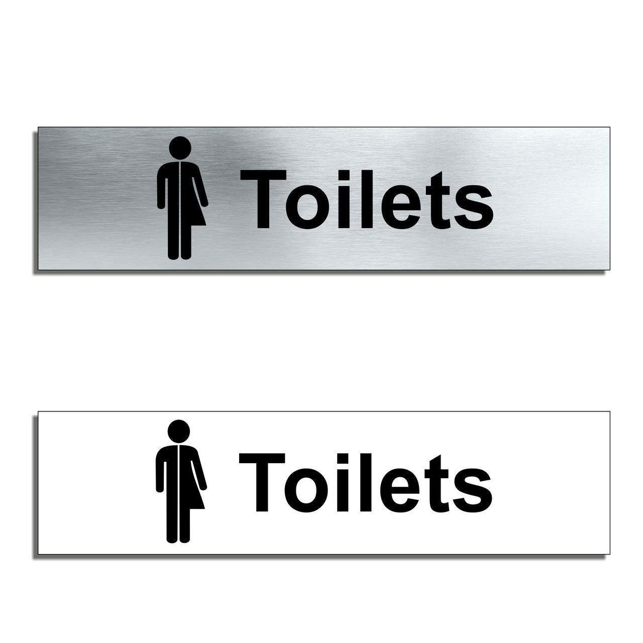 Inclusive Toilet Door Sign
