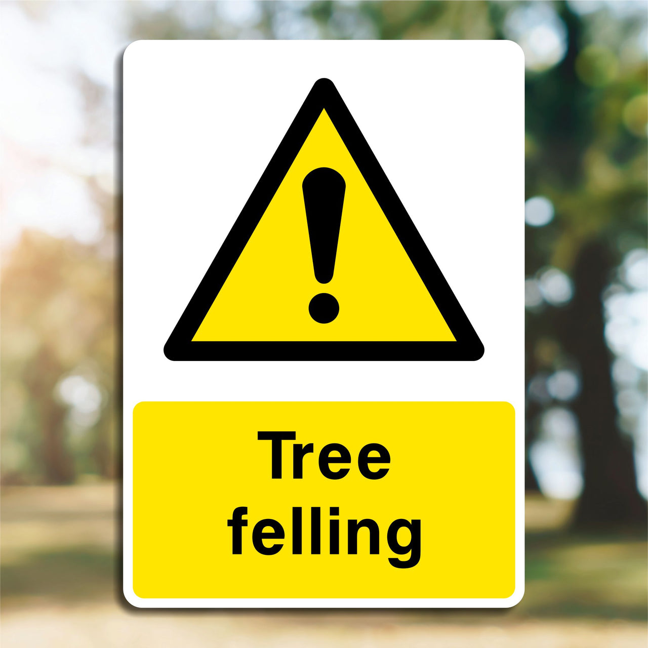 Tree Felling Sign