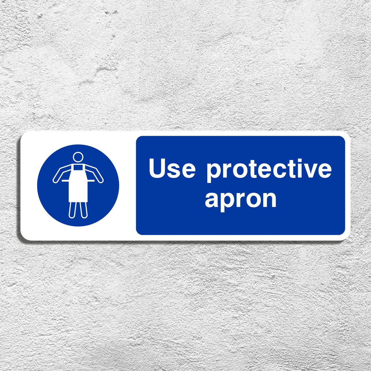 Use Protective Apron Sign