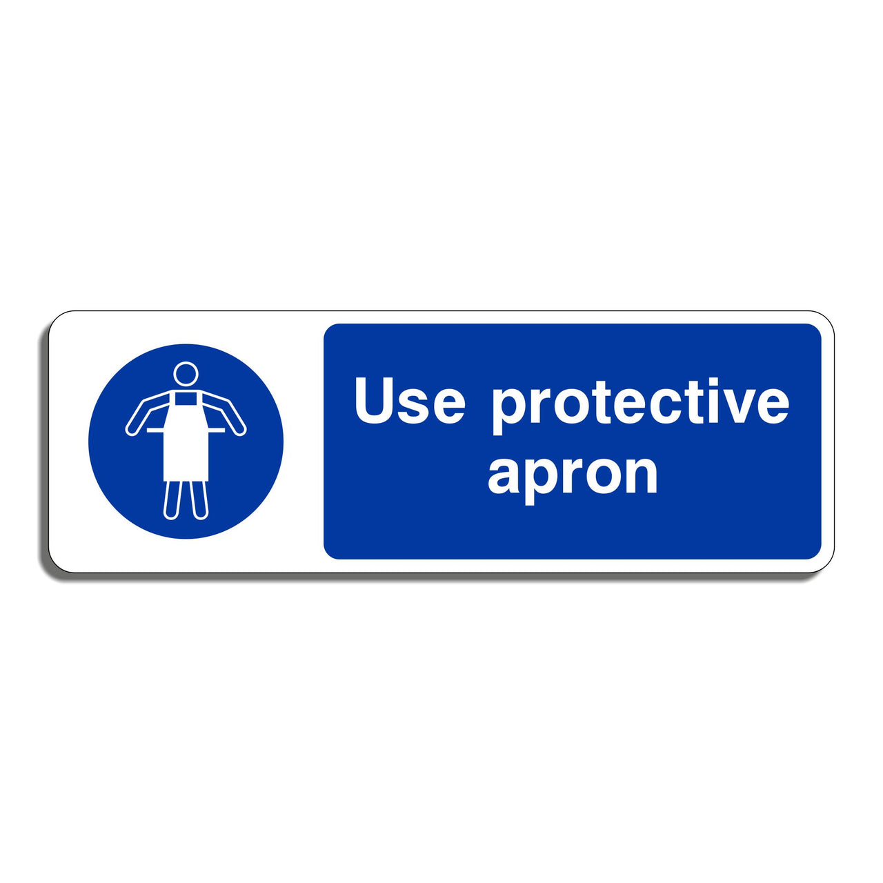 Use Protective Apron Sign