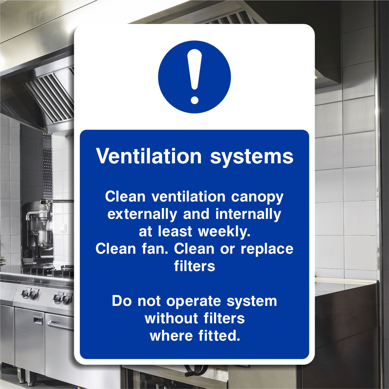 Ventilation Systems Sign