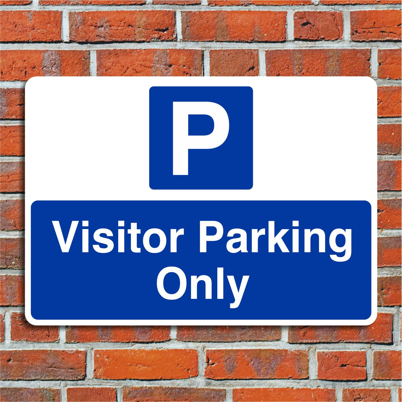 Visitor Parking Only Sign