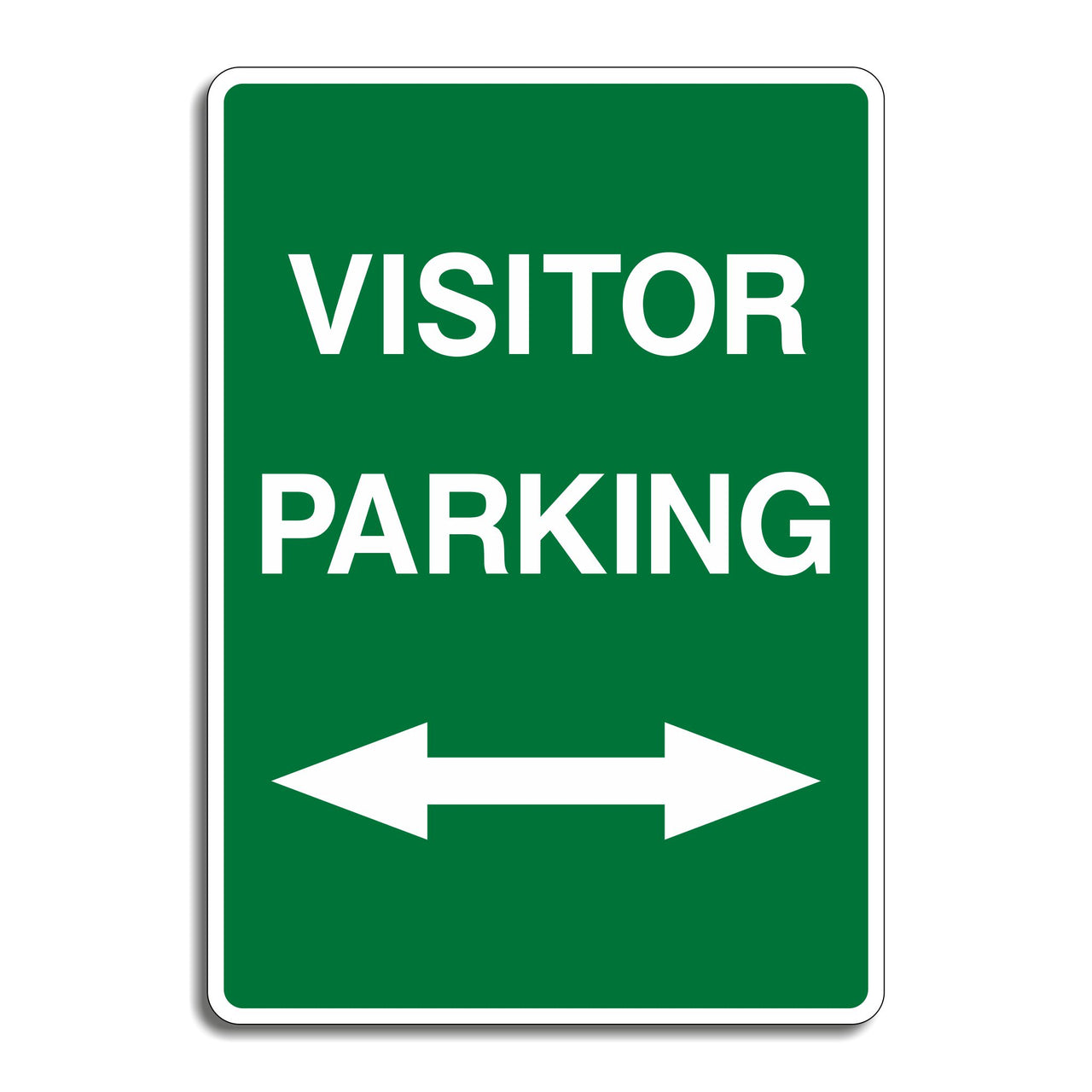 Visitor Parking Arrow Sign