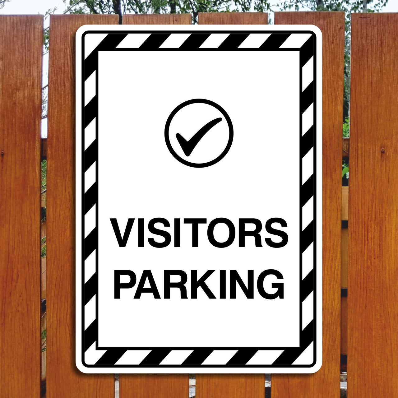 Visitors Parking Sign