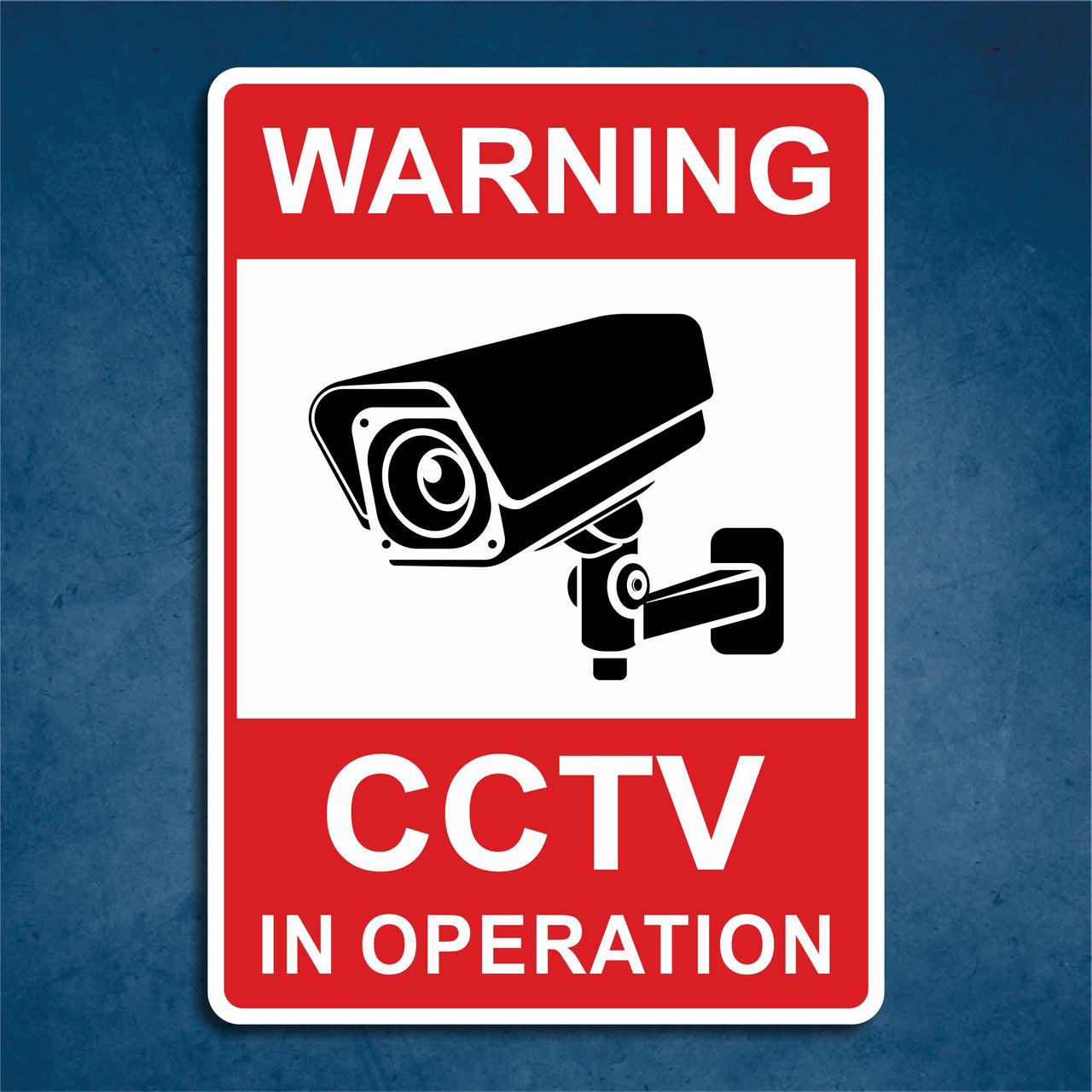 Warning CCTV In Operation Sign