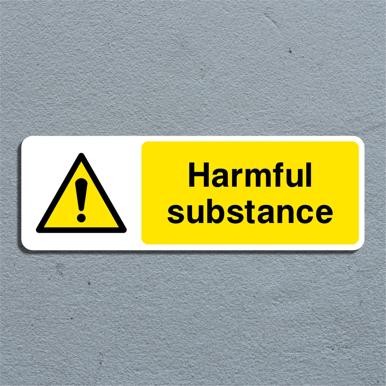 Harmful Substance Sign
