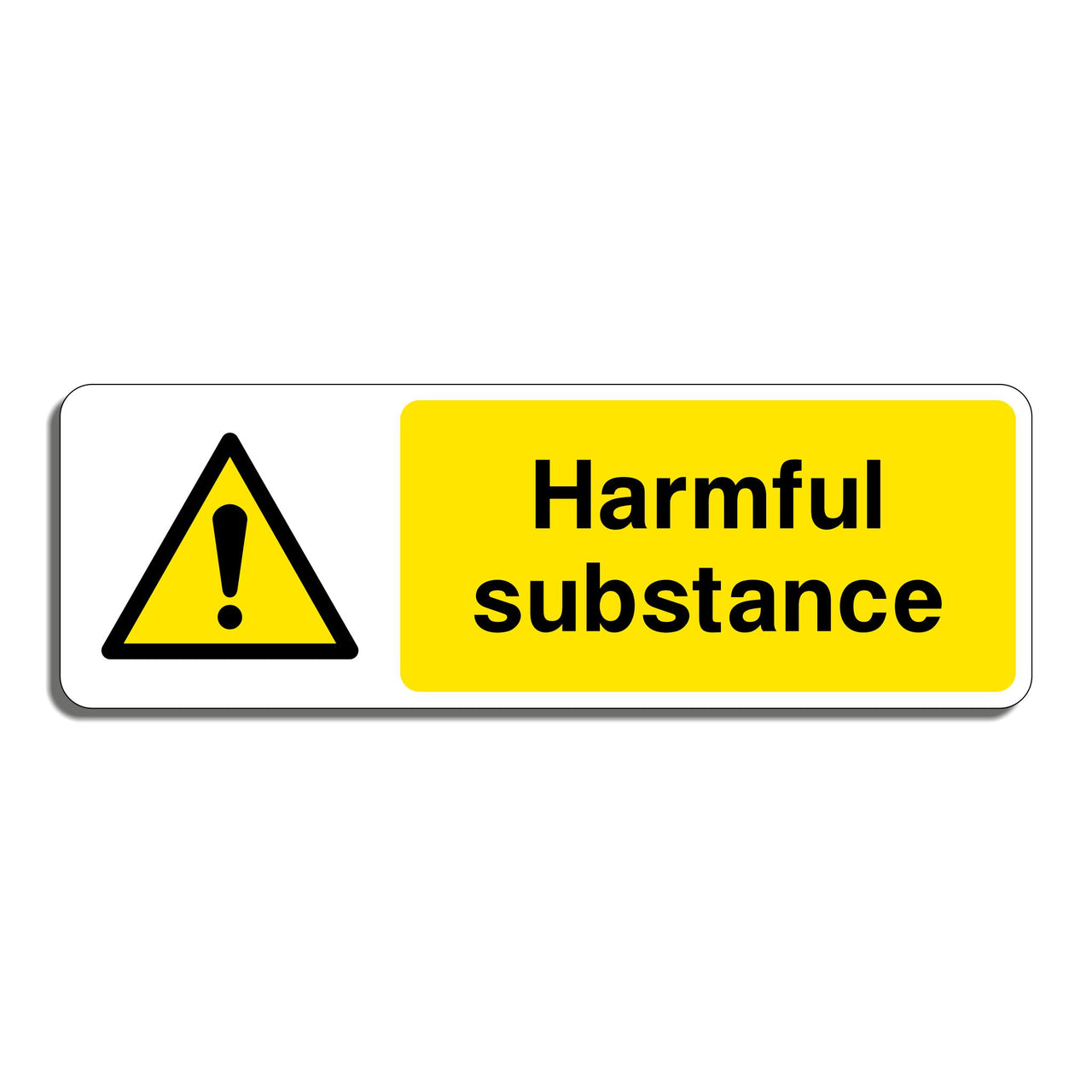 Harmful Substance Sign