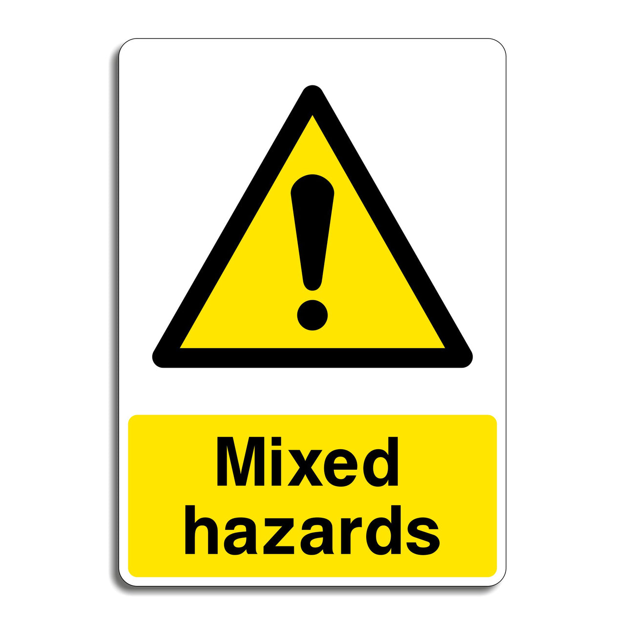 Mixed Hazards Sign