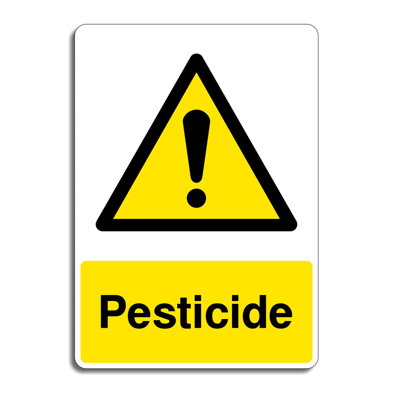 Pesticide Sign