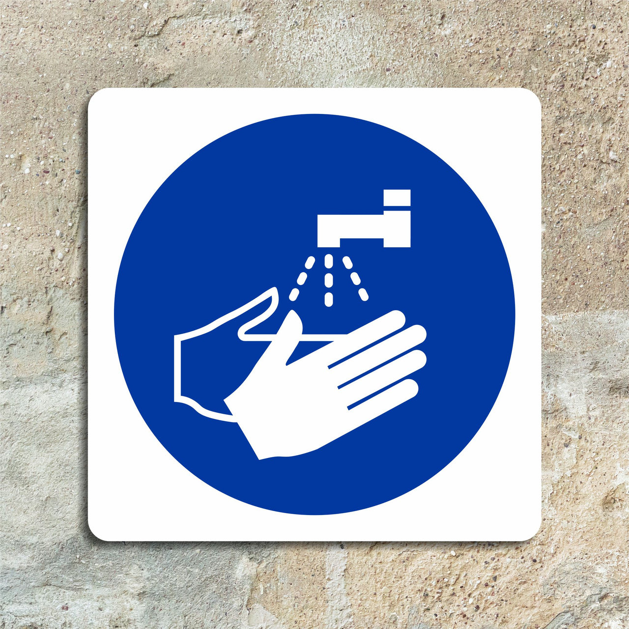 Wash Hands Sign