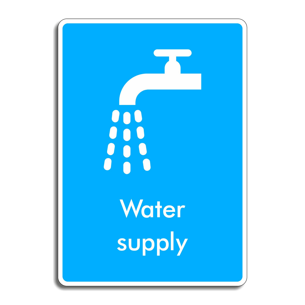 Water Signb Water Supply Sign