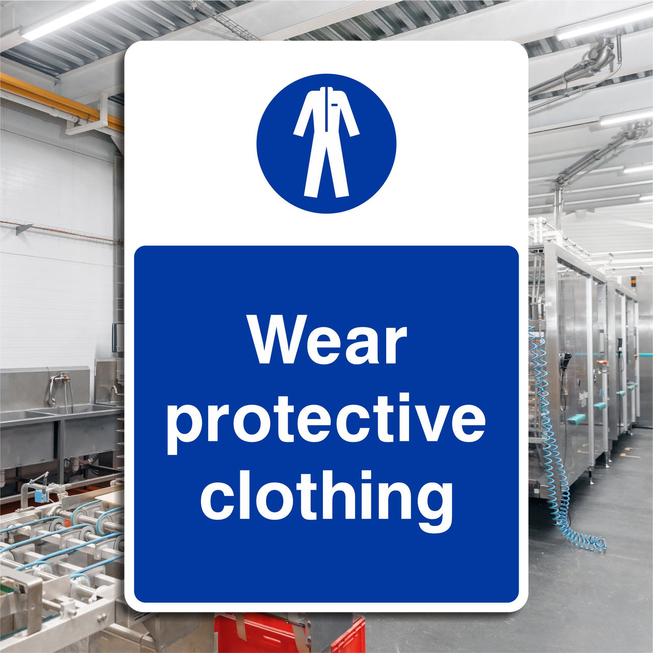 Wear Protective Clothing Sign
