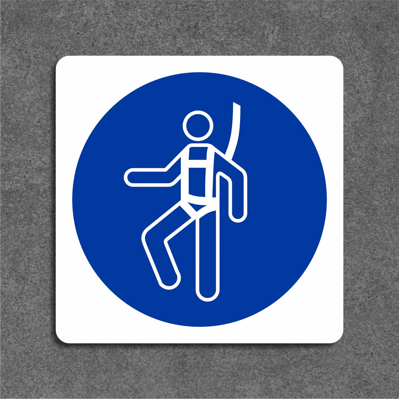 Safety Harness Sign