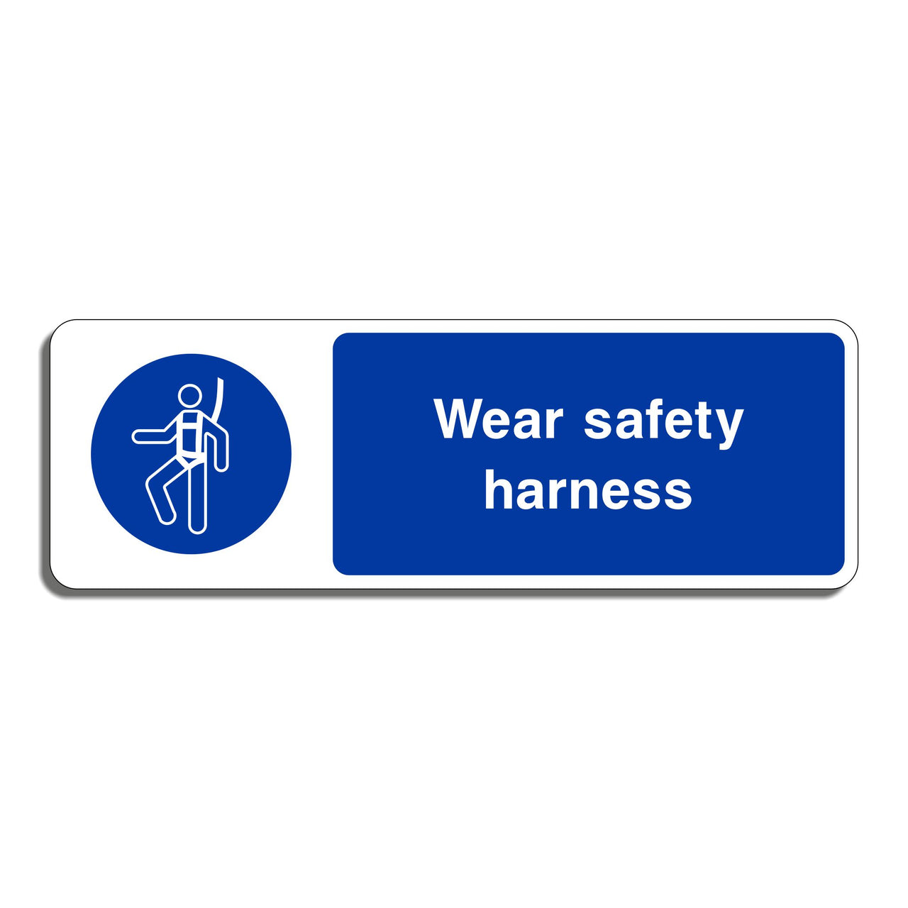 Wear Safety Harness Sign