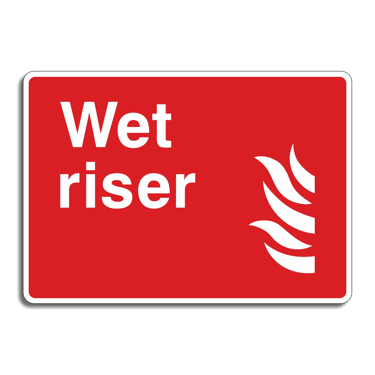 Dry Riser Sign